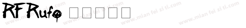 RF Rufo字体转换